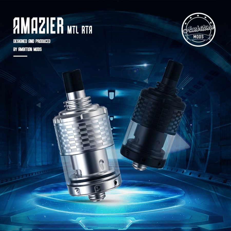 Amazier MTL RTA 22MM 100% Authentic by Ambition Mods / Amazier RTA MTL