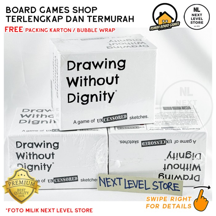 Drawing Without Dignity - Party Game of Uncensored Sketches