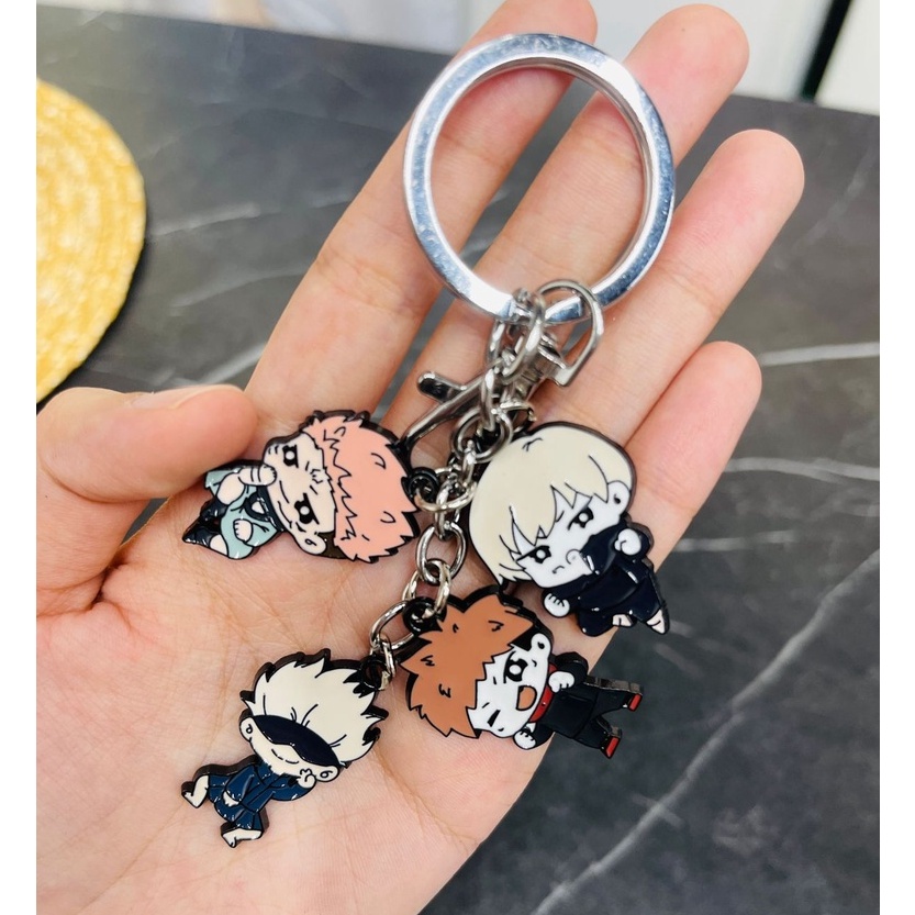 ACC 009 Keychain Ganci Caracter Jujutsu Kaisen Stainless