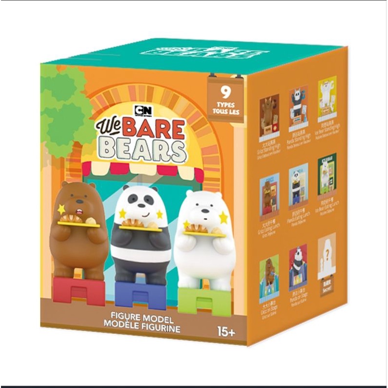 We Bare Bears Mini Fun collection Figure model Blind Box