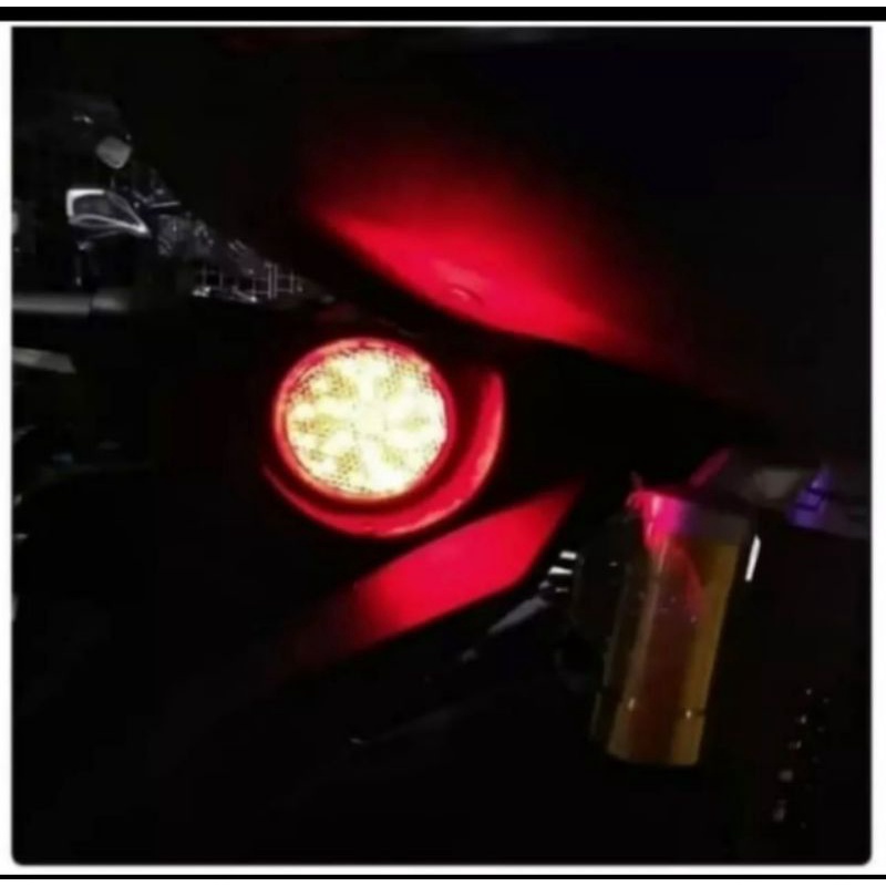 TERMURAH Lampu Mata kucing bulat nmax 2020 2021 2022(R689)