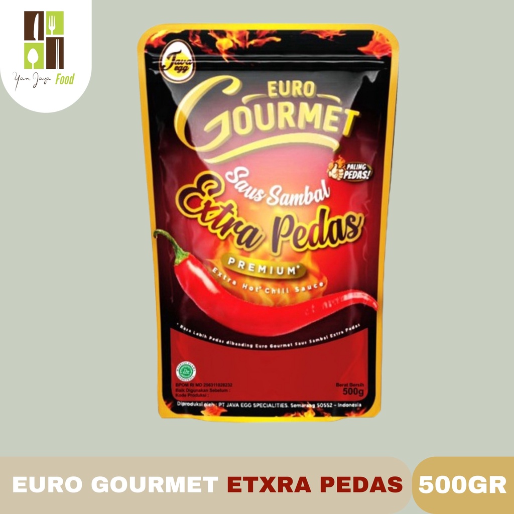 Euro Gourmet Extra Pedas / Saus Sambal  [500g/1Kg]