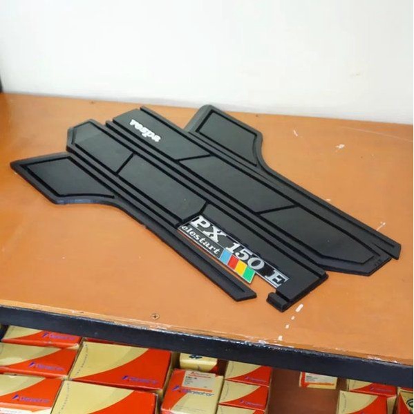 Karet Body Trim Model Utah Set Emblem Px150 Elestart Vespa Px DLL