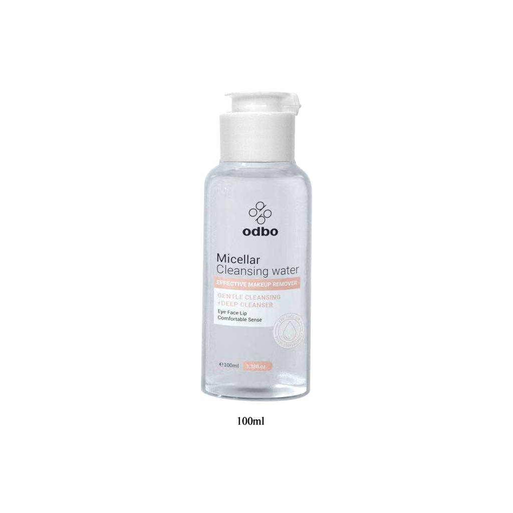 Odbo [BPOM] Micellar Cleansing water Aloe Vera makeup Removal moisturzing micellar micellar water 100ml/300ml/500ml cleansing water penghapus makeup pembersih make up Micelar water kulit sensitif