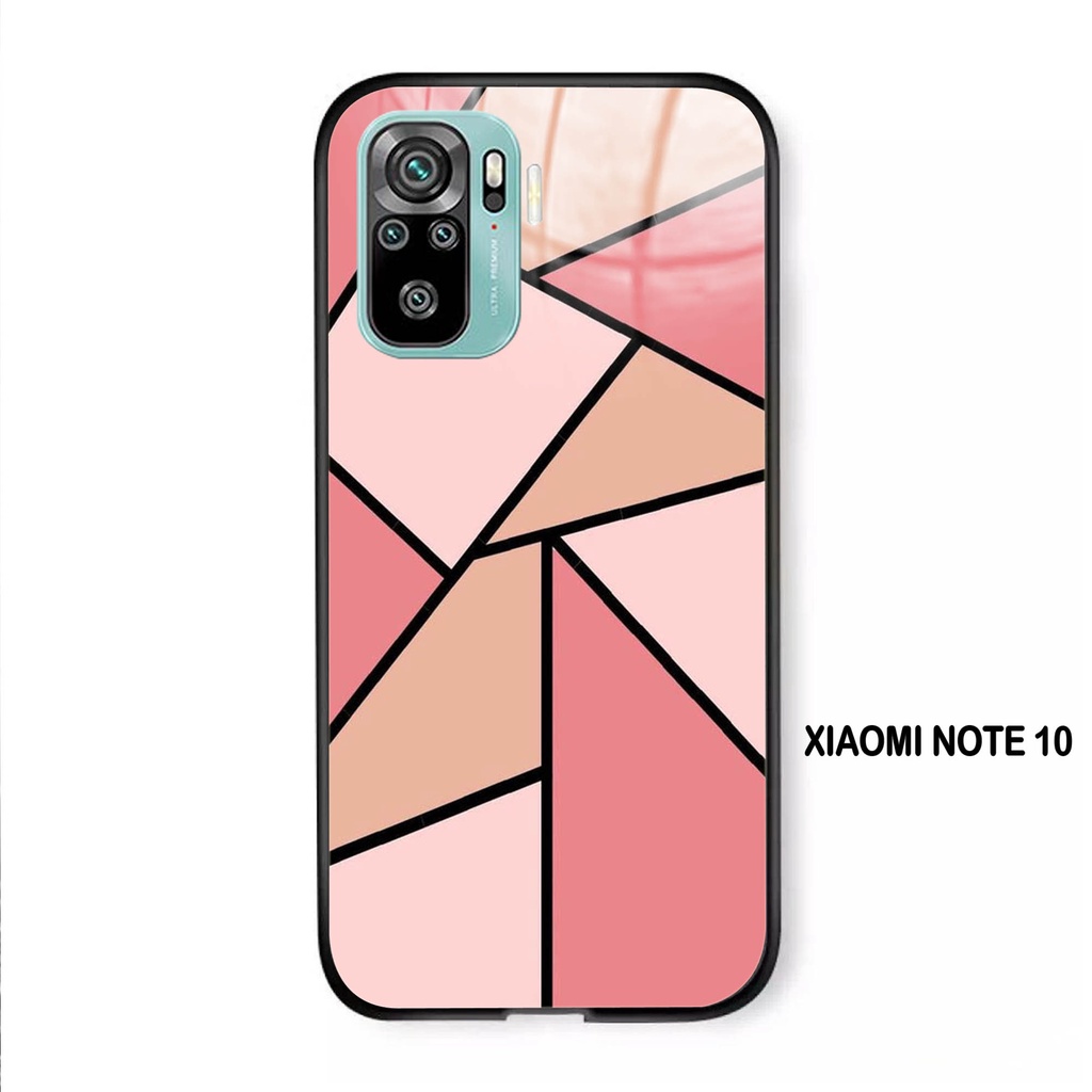 Softcase Kaca XIAOMI REDMI NOTE 10  - Case Handphone XIAOMI REDMI NOTE 10 [T61]