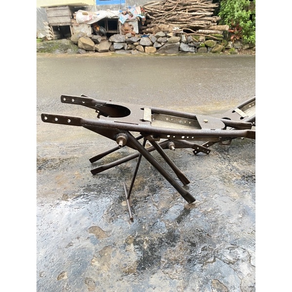 sambungan rangka gl100 / ekor gl100 / buntutan gl100 / rangka belakang gl100