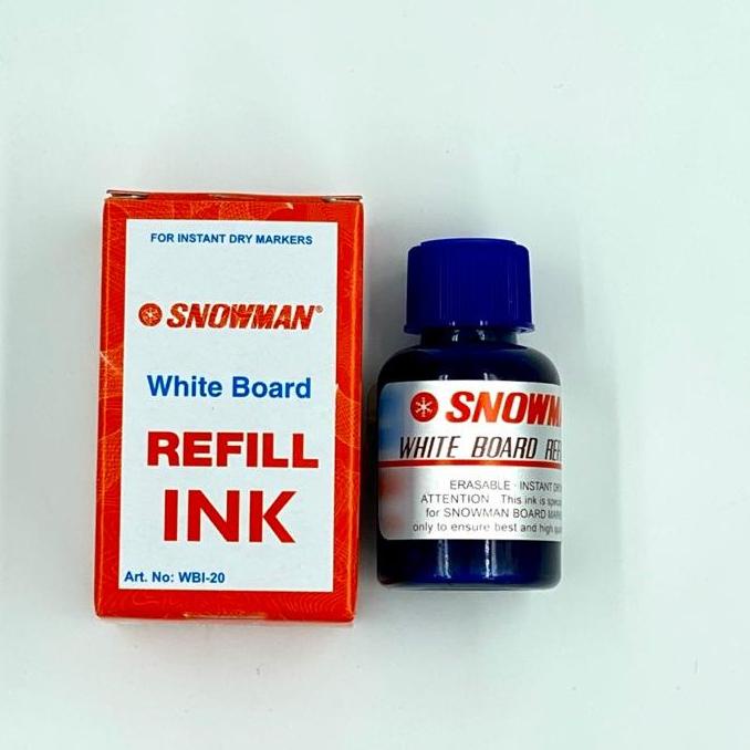 

↪ Refill Tinta Spidol Snowman Whiteboard Papan Tulis WBI 20 WBI-20 ブ