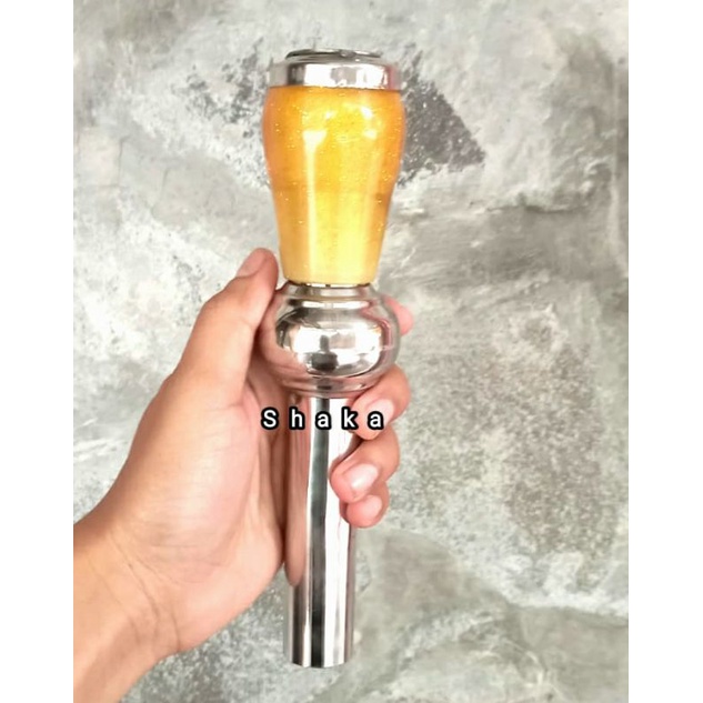 Tuas gigi persneling mobil truck 20cm variasi mobil pribadi stainless