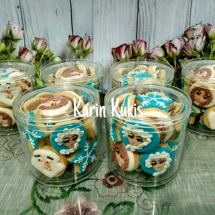 

NEW Kukis Hias, Kukis Karakter, Fancy Cookies, Hampers Frozen - Vanila