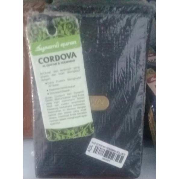 ALQURAN CORDOVA KECIL TERJEMAH