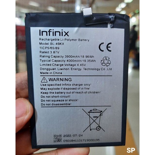 Baterai Infinix S2 Pro X522 BL 30SX X522 S2 BL-30SX Battery Note 11 X663B BL-49KX BL49KX ORIGINAL