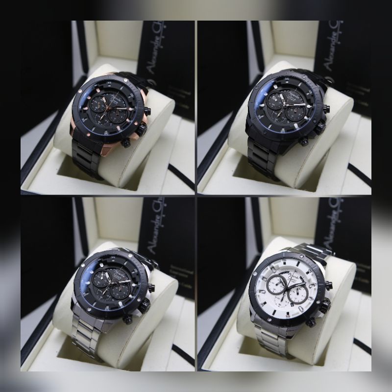 Jam tangan pria Alexandre Christie AC 6529 AC6529 Original Garansi