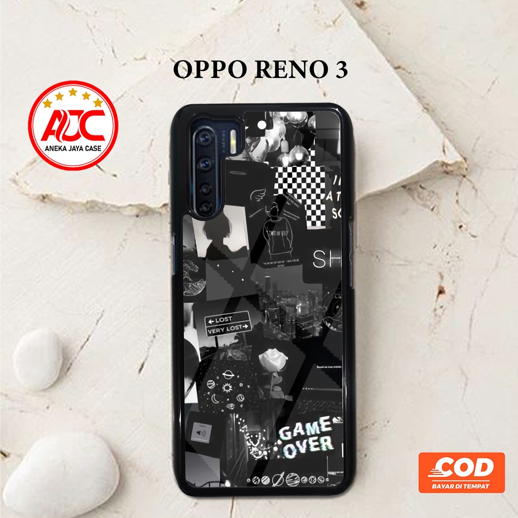 Case OPPO RENO 3 Casing OPPO RENO 3 Motif TMBLR AESTHE Aneka case Casing aero Sofcase Case hp Casing