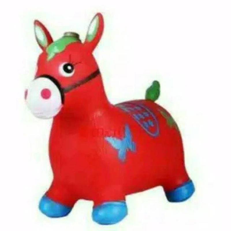 Animal Jumping Musik Cerah Tebal - Animal / Kuda Karet Musik Merk PREMIUM TOYS