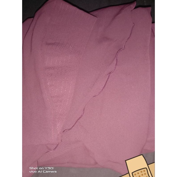 khimar marzan dark maroon Rh rumah hafidzah