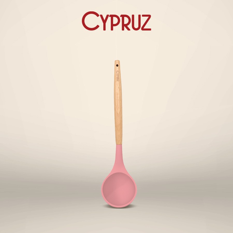 Cypruz Soup Ladle Silicone / Sendok Sayur Food Grade AM-0932