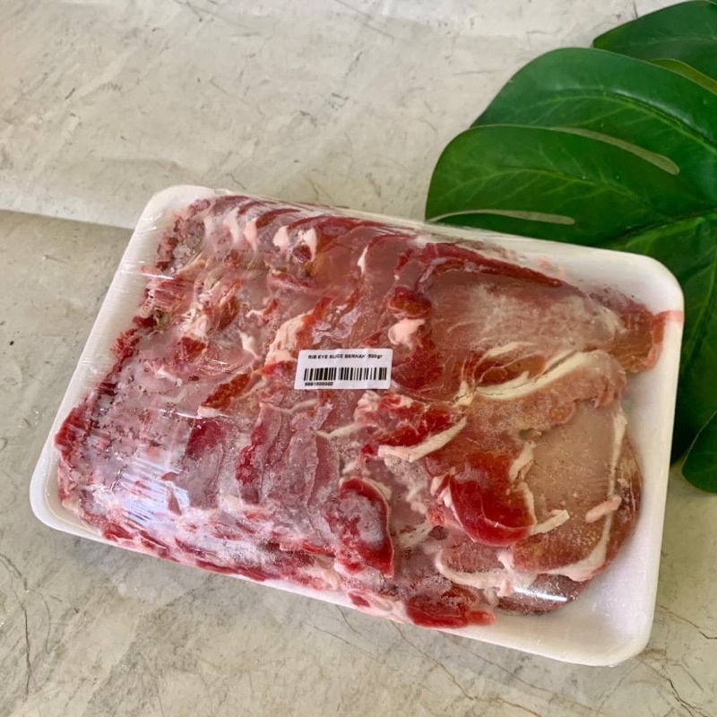 

Rib Eye B Slice 500gr