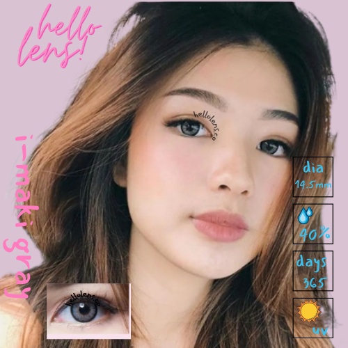 Jual ORIGINAL Softlens Imaki Gray Grey Sepsanag Soft Lens Ada