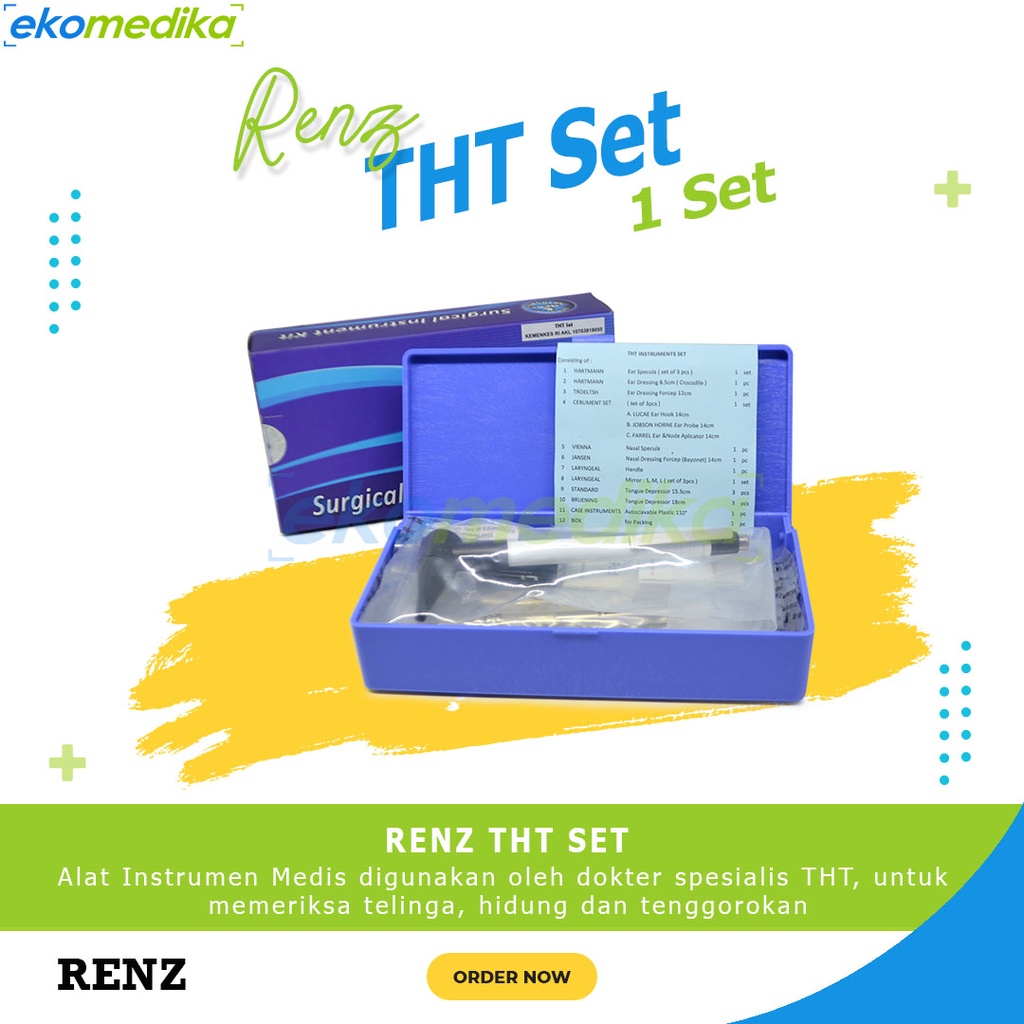 Renz THT Set Stainless Steel Original / THT Instruments Set RENZ