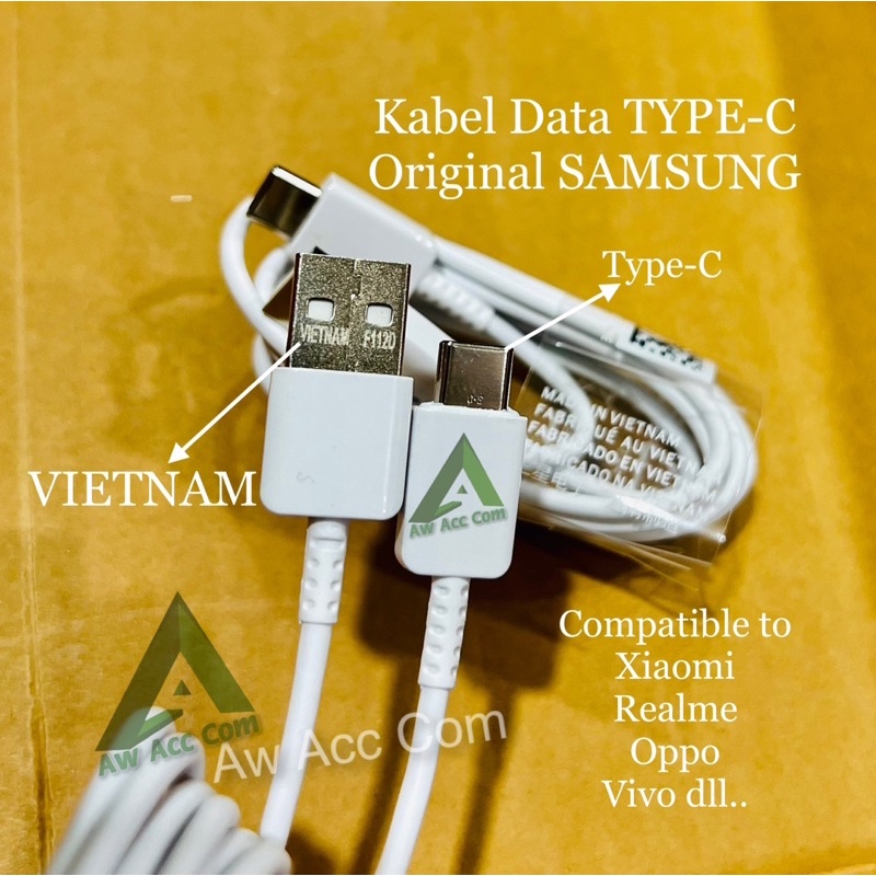 KABEL DATA SAMSUNG ORI TYPE C FAST CHARGING A20 A30 A50 A11 M11 A21S A31 A32 A22 A23 A02S A30S A04S A04E M30S M21 A21S A20S S8 S9