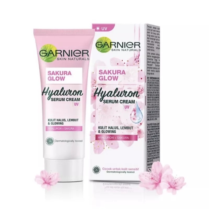 [20ml] Garnier Sakura Glow Hyaluron Serum Cream UV | Day Cream