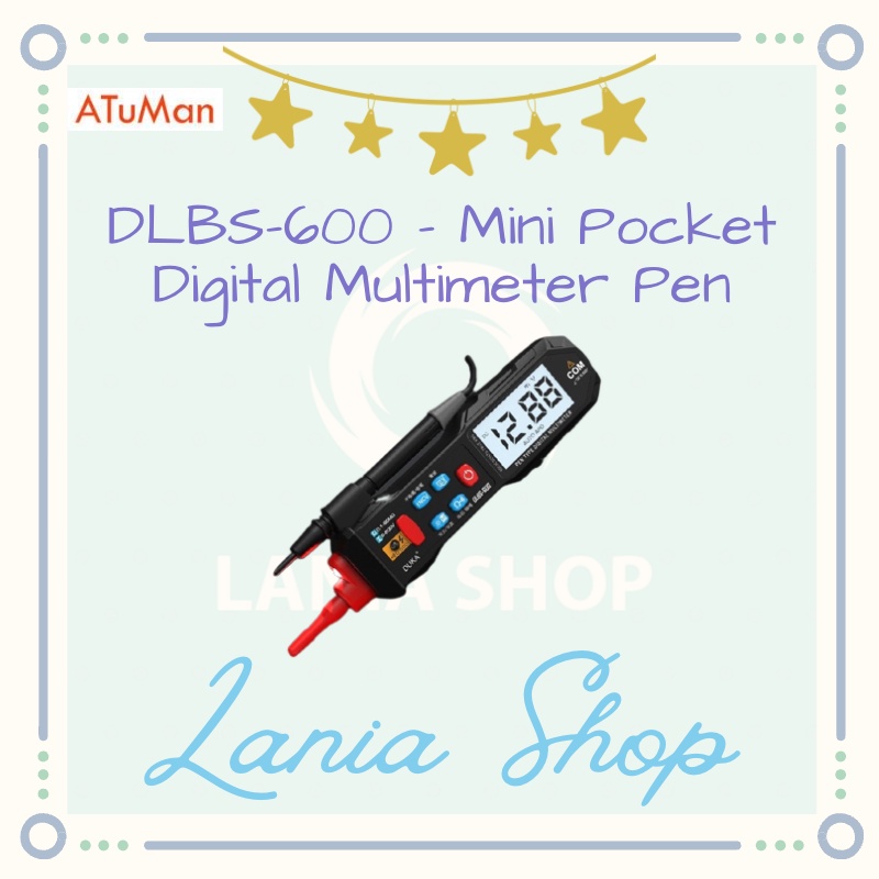 ATuMan DUKA DLBS-600 - Mini Pocket Digital Multimeter Pen