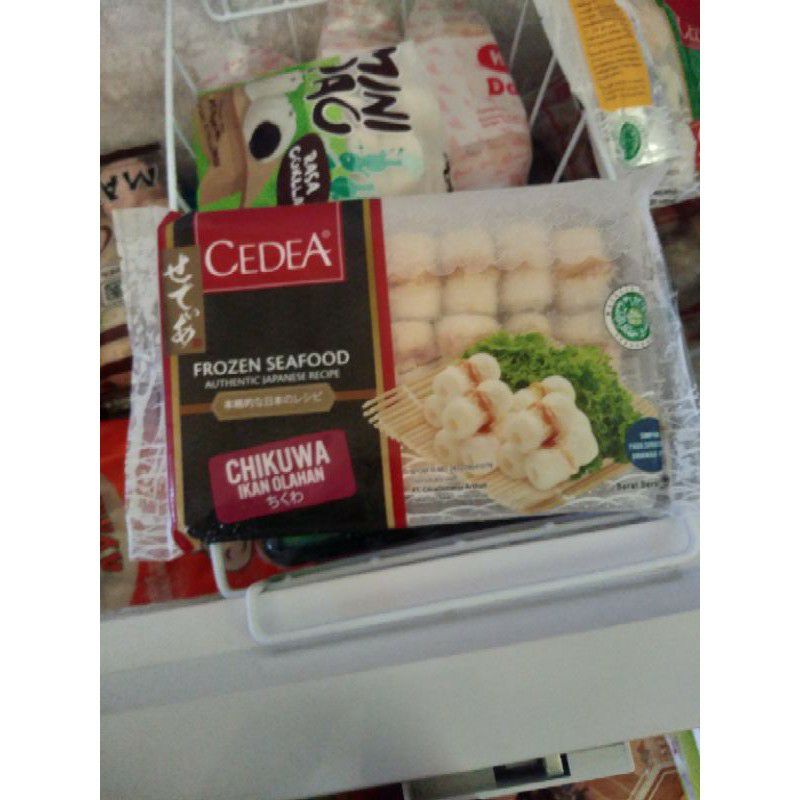 

[FROZENFOOD] CEDEA Chikuwa//Olahan Ikan//Suki 500gram-Free Bubblewarp