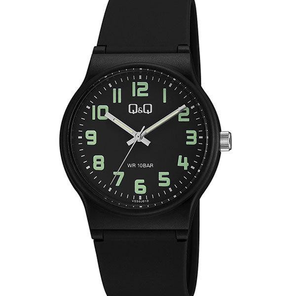 Jam Tangan Pria Sporty Casual Rubber Analog Original Q&amp;Q QnQ QQ VS50 VS50J Series