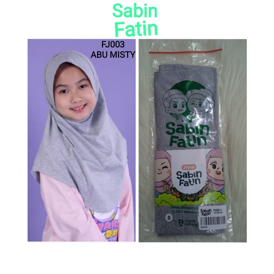 SIZE S JILBAB AFRAKIDS dan SabinFatin [Afrakids New] ORIGINAL 20 WARNA DAN 10 WARNA TERBARU