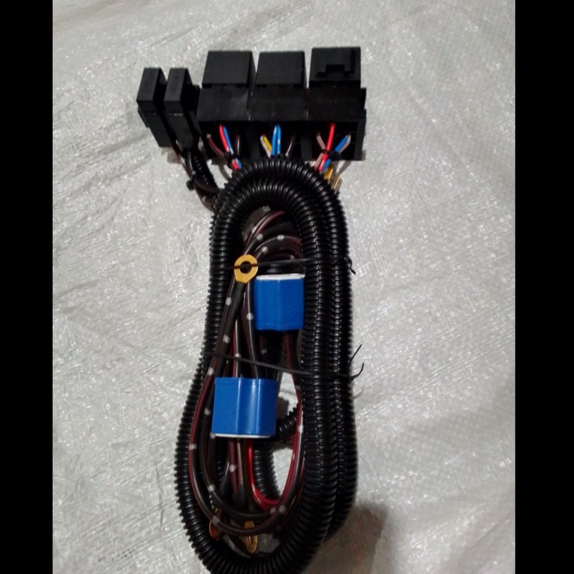 Kabel Set 3 Relay Lampu Set Bosch