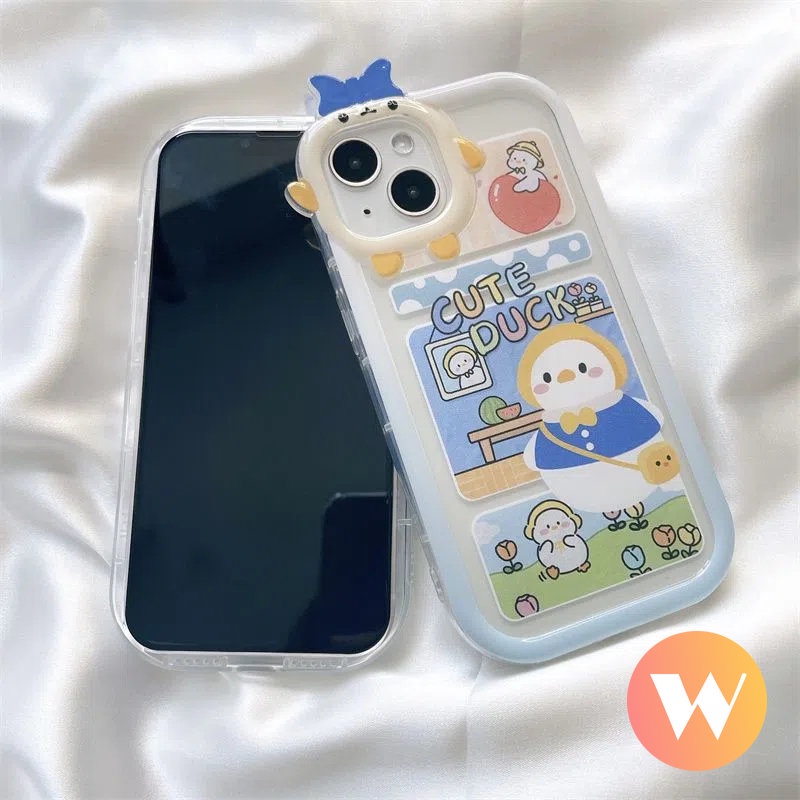 Soft Case Tpu Motif Kartun Bebek 3D Untuk Samsung A04 A04E A12 A04s A13 A52 A21s A32 A03s A73 A11 A53 A71 A30s A03 A51 A52s A50s A22 A3S A23 A33S A23