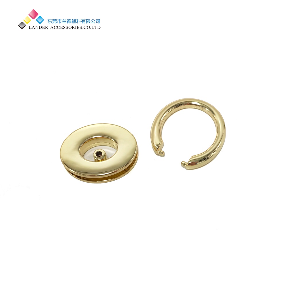 Lander Ring Buckle Cantelan Tas wanita/Aksesoris Tas Wanita/LJ-08554