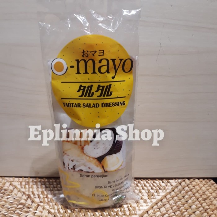 

O - MAYO TARTAR SALAD DRESING 240 GR - MAYONAISE
