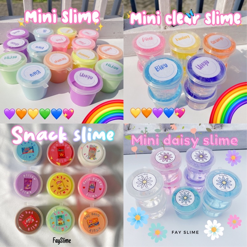 Mini Slime Grosir | Mini slime souvenir