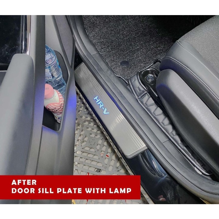 Jual Sill Plate Samping All New HRV 2022 UP with LED Lamp / Door Sill