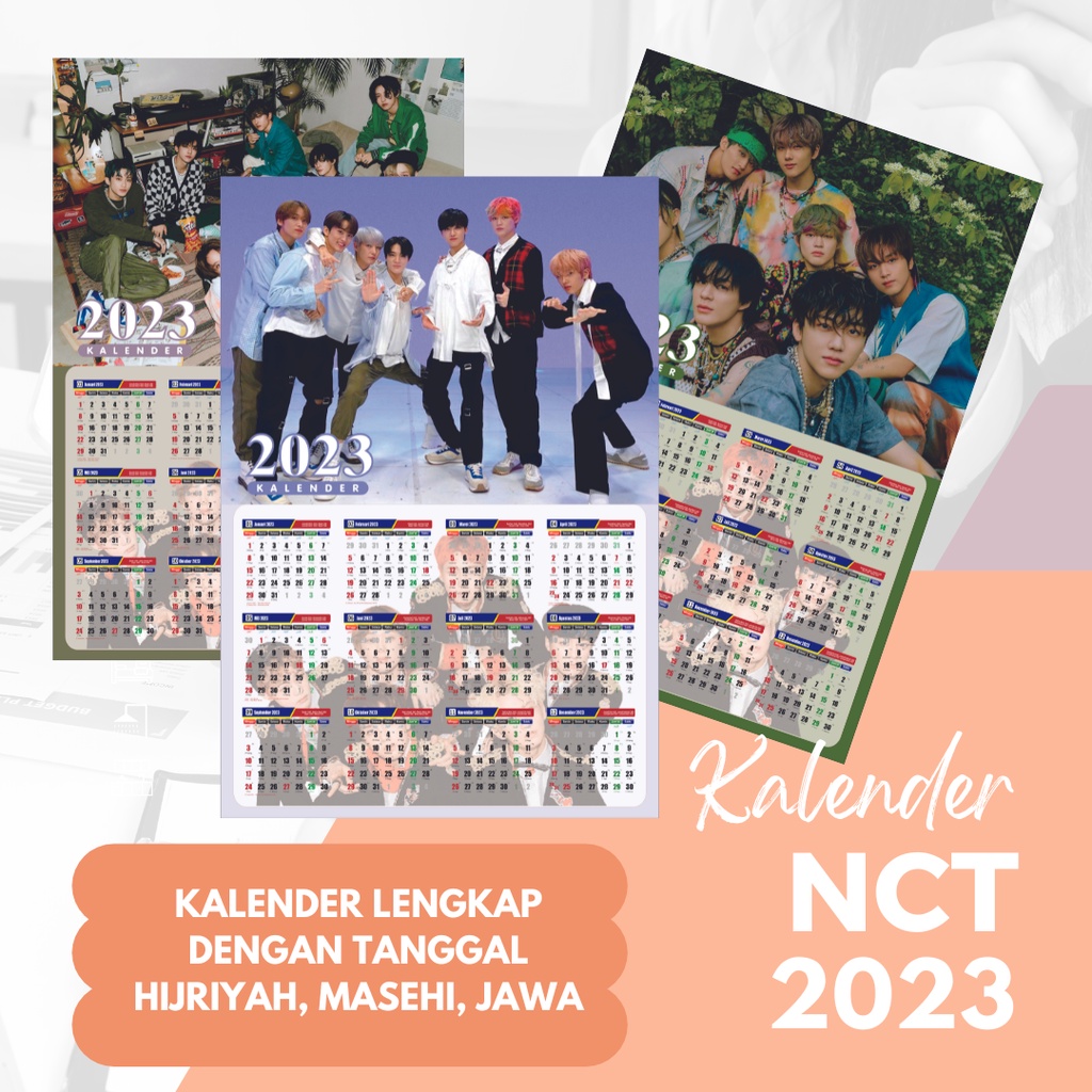 

My Swish - Kalender NCT / NCT DREAM 2023 Dinding / Kalender Custom