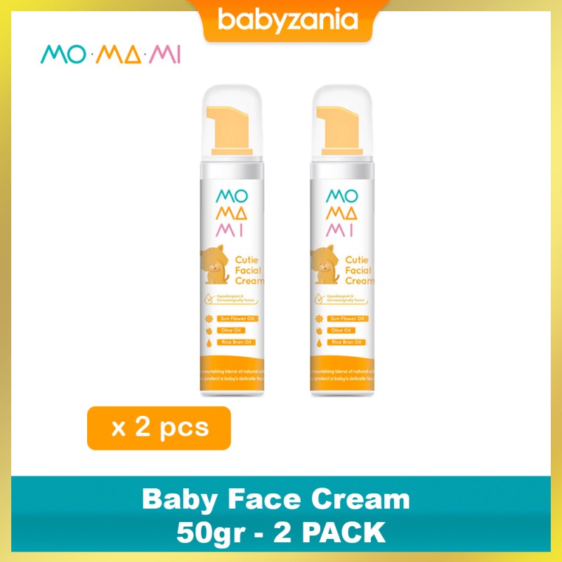 Momami Cutie Facial Cream / Baby Face Cream 50 gr - 2 PACK