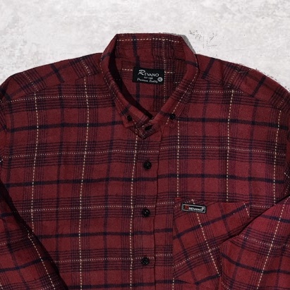 Kemeja Flanel Pria Kualitas Premium Lengan Panjang Unisex Exklusif 2022 (Murah) Fashion Pria-FPS14