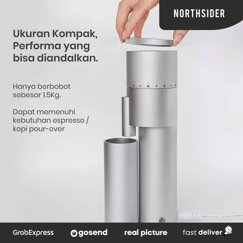 JINSEI COFFEE GRINDER PENGGILING KOPI 420 CONICAL BURR 7 CORES JS-822