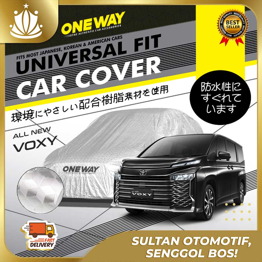 Body Cover Sarung Mobil ALL NEW VOXY 2022 Waterproof 3 LAYER TEBAL Deluxe Anti Air