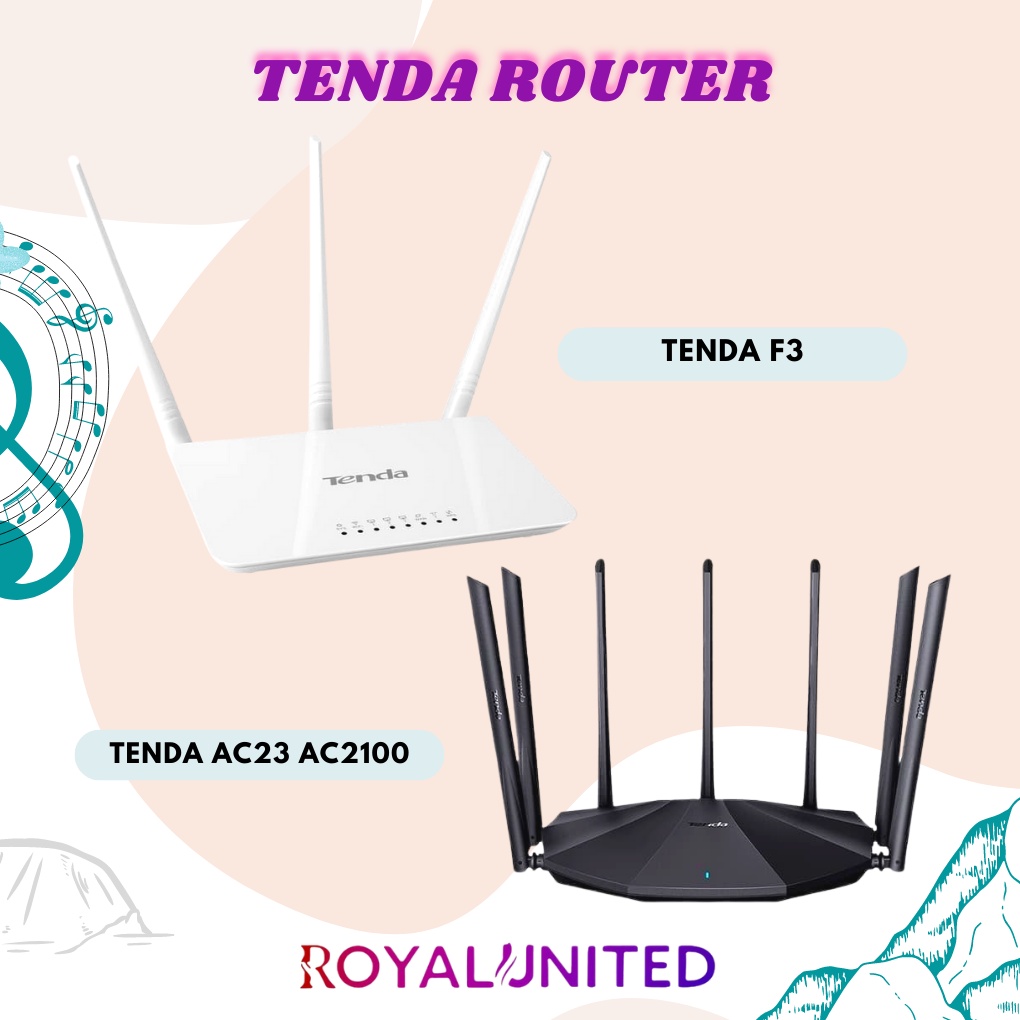 Tenda WiFi Router Asli Berkualitas