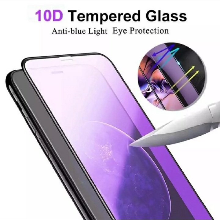 Tempered Glass Oppo R17 / R17 Pro Matte Blue Light Anti Gores Full Screen Full Cover Protector
