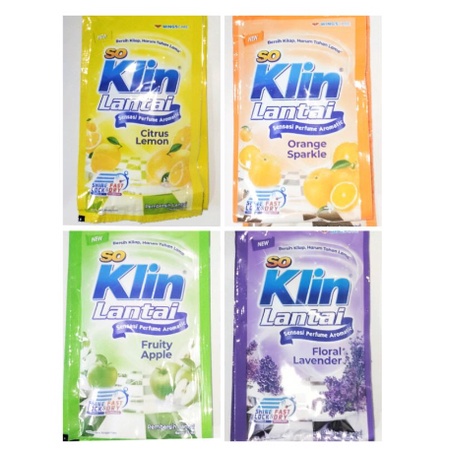 SO KLIN LANTAI NETTO : 25ML 1 SACHET