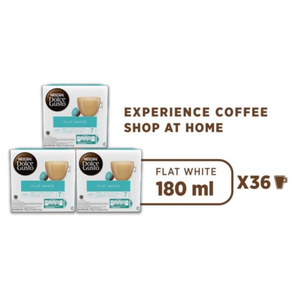 

Promo 3 Box Nescafe Dolce Gusto Capsule Flat White [1 Carton ] - Maret 2023 Berkualitas