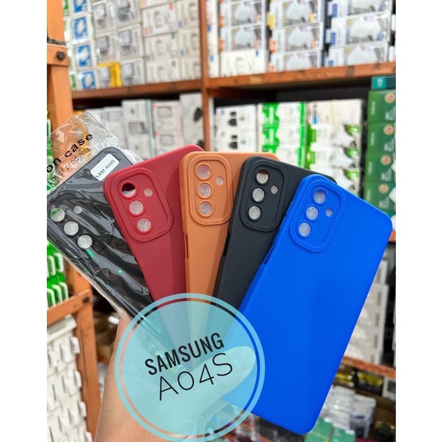 Samsung A04s 2022 New Softcase Case Pro Camera Macaron 3D