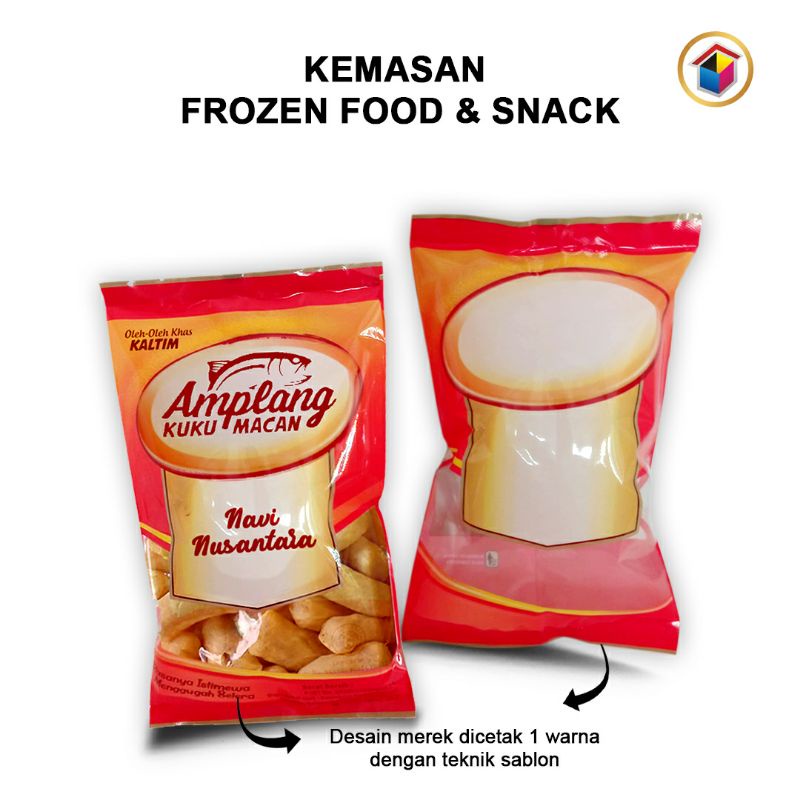 

Kemasan Modern Printing Rotogravure Untuk Snack Atau Frozen Merah