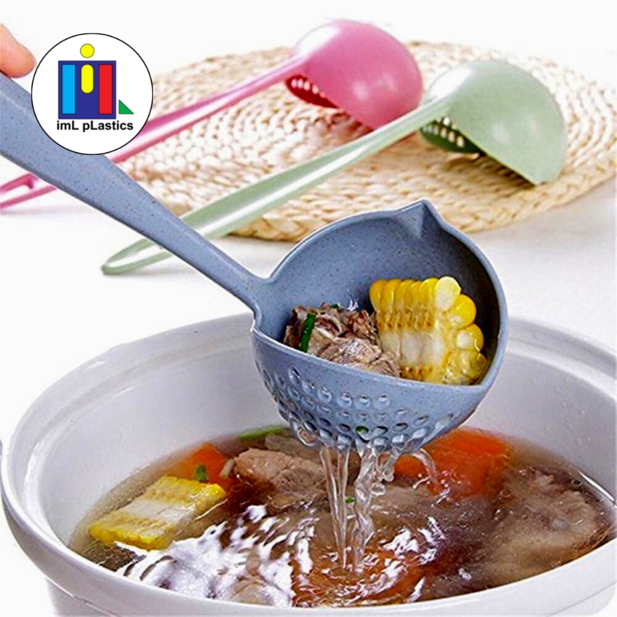 Centong Sayur 2in1 / Centong Sayur Saringan / Sendok Sayur Sup