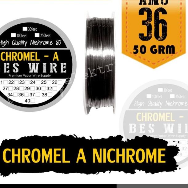 Chromel A / Awg 36-50-grm Nichrome 80 High Quality
