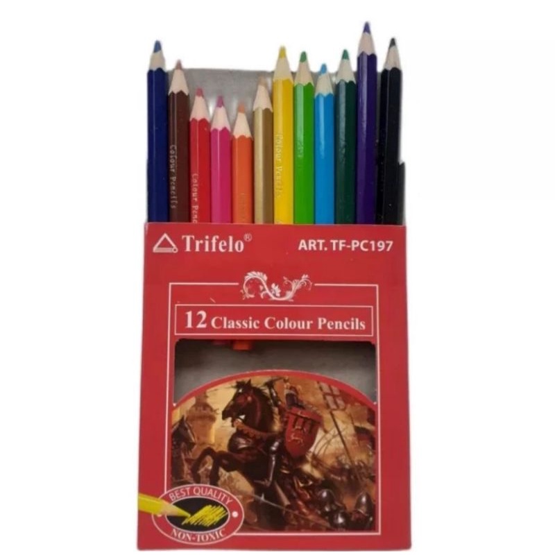 

Pensil Warna Anak Mini 12 Warna Trifelo - Colour Pencils