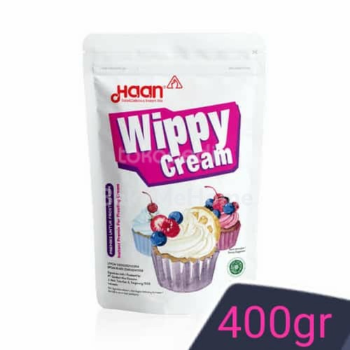 

Haan Wippy Cream 400gr | Whippy Cream Bubuk | Whipping Cream 400g